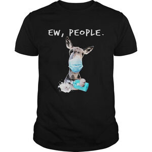Donkey Mask Washing Your Hand Ew People Shirt
